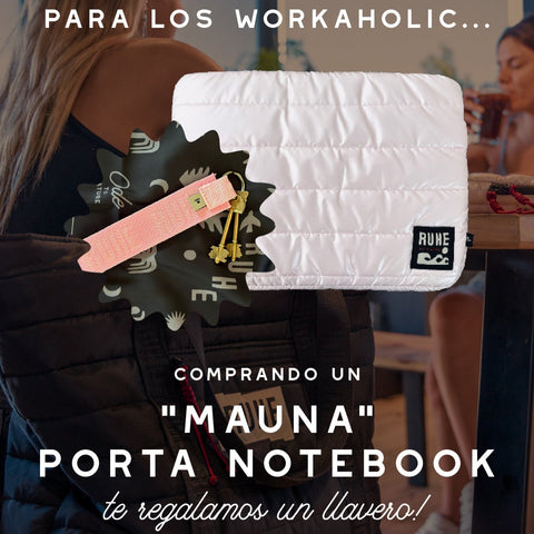 🌊 PORTA NOTEBOOK MAUNA + LLAVERO MAUI DE REGALO 🌊