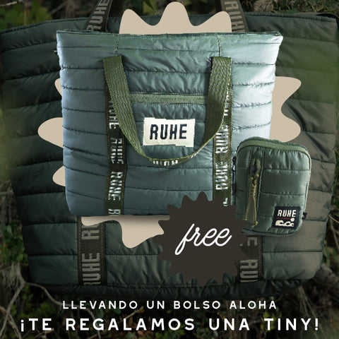 TOTE ALOHA + TINY DE REGALO
